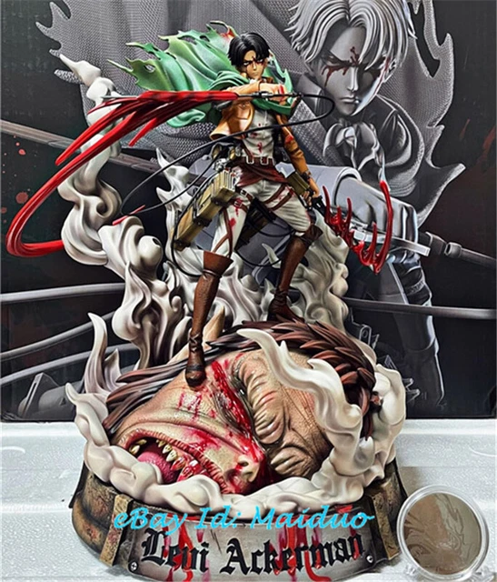 LEVI ACKERMAN RESIN Statue LC Studio Model Attack On Titan 40cm ...