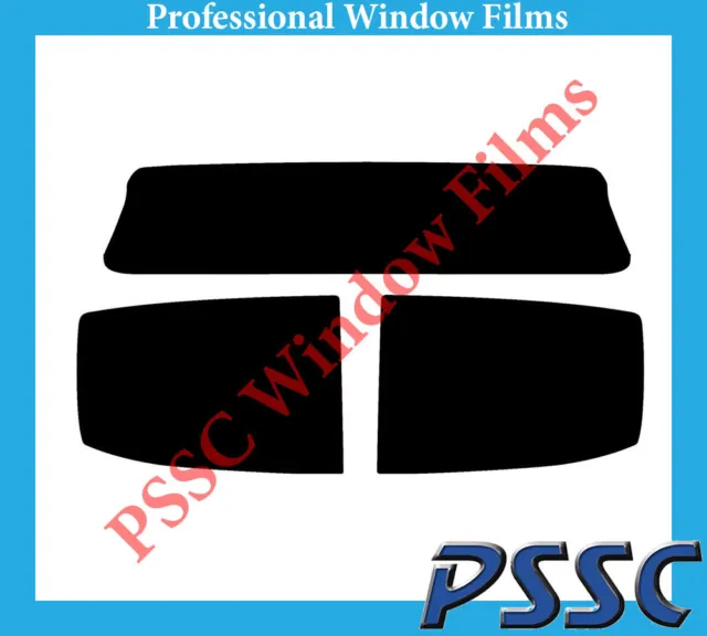 PSSC Pre Cut Rear Car Window Films - Isuzu D Max Crew Cab 2002 to 2012