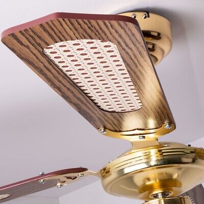 Ventilateur De Plafond 50W Avec Support Lampe E27 4 Pales V-tac VT-6042-4 2