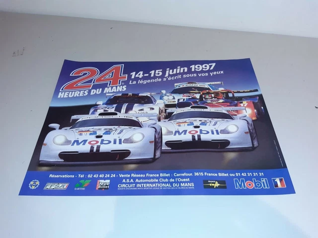 Affiche 24 HEURES DU MANS 1997