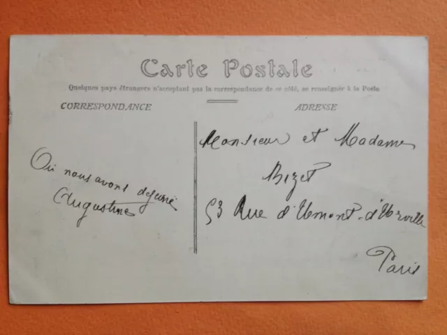 Carte Postale 1900 MERLIMONT Pas de Calais HÔTEL de la TERRASSE L'hotellier 2