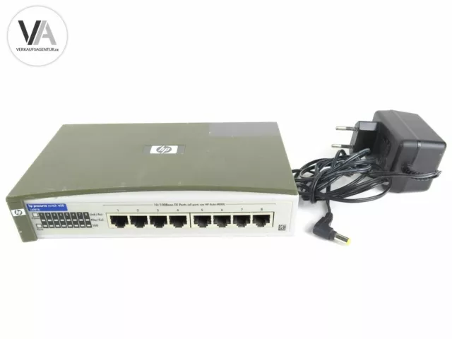 HP ProCurve Switch 408 J4097B 8 Port mit Netzteil