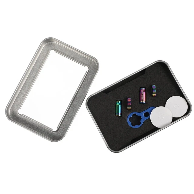 Set Cappuccio Ugello Gas Pneumatico Bicicletta Sigillante Ruota Aria MTB