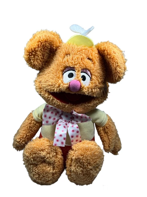 Just Play Muppet Babies Fozzie Bear Laughing Talking Plush Toy Disney Jr