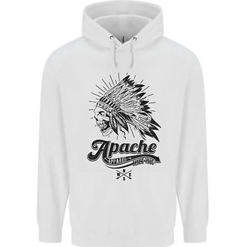 Apache Apparel Motorbike Motorcycle Biker Childrens Kids Hoodie
