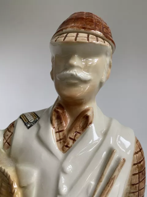 Ballentines 1969 Liquor Bottle Decanter Scotch Whisky Fisherman Shelf Sitter 3