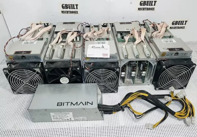 Bitmain Antminer S9 13.5T  Lot 5 W/ 1-Power Supply APW3++-12-1600一