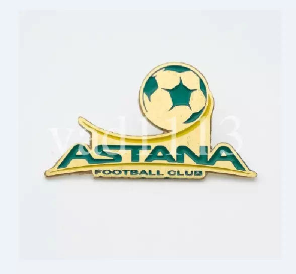 Metal pin badge football club - FC Astana  Kazakhstan.