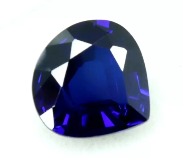 Natural Royal Blue Sapphire AAA+ Stunning Pear Certified Loose Gemstone 7.05 Ct 2