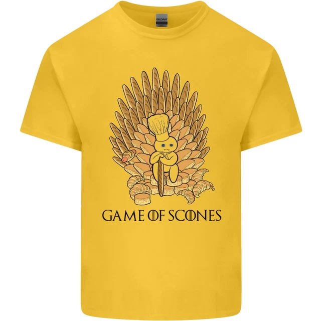T-shirt bambini Game of Scones parodia film divertente GOT 11
