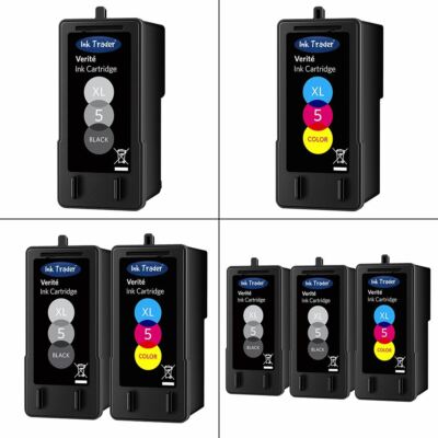 Kodak Verite 5XL Black & Colour Inks - Remanufactured for Kodak Verite Printers