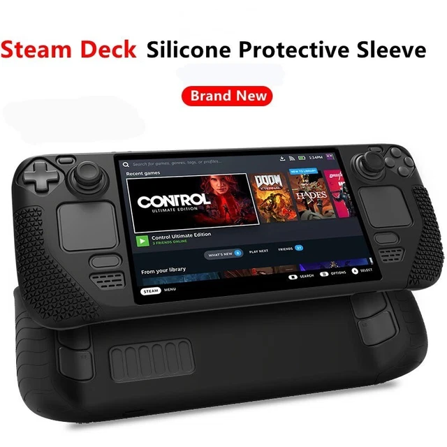 Coque de protection anti-choc en Silicone pour Console de jeu Steam Deck