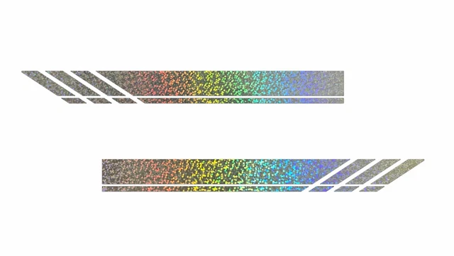 Auto Außenspiegel Aufkleber, 2x Streifen, Vinyl Sticker, Tuning, Styling, Sport, Racing - Österreich