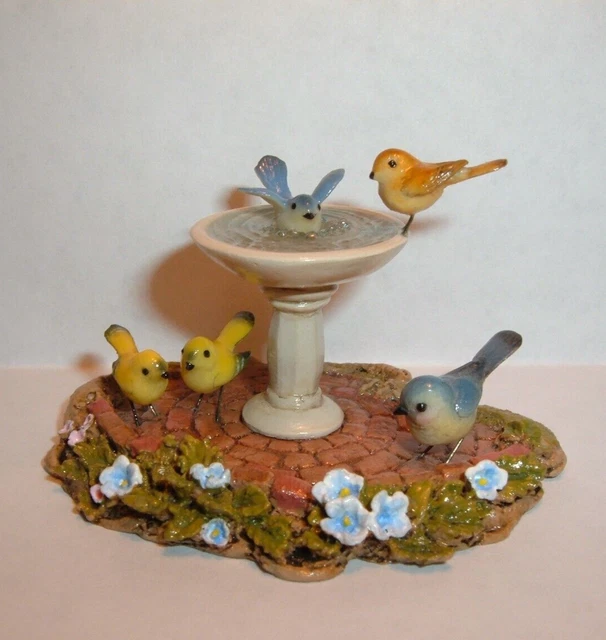 Wee Forest Folk A-09 Bird Bath retired