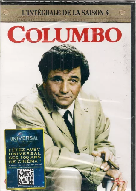 Coffret 4 Dvd "Columbo Saison 4"    Neuf Sous Blister