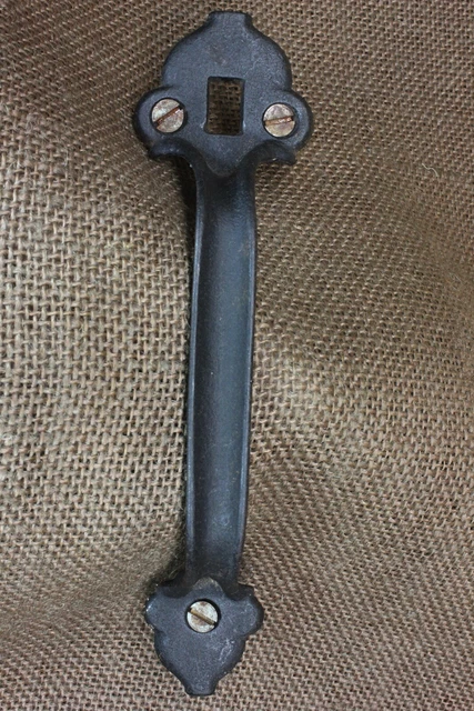 Old Thumb Latch Handle Screen Door Barn Gate Pull 6 7/8” Vintage Rustic Iron