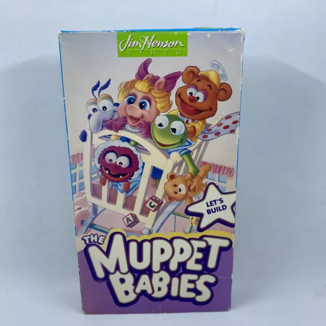THE MUPPET BABIES VHS Let's Build Jim Henson Video $6.74 - PicClick