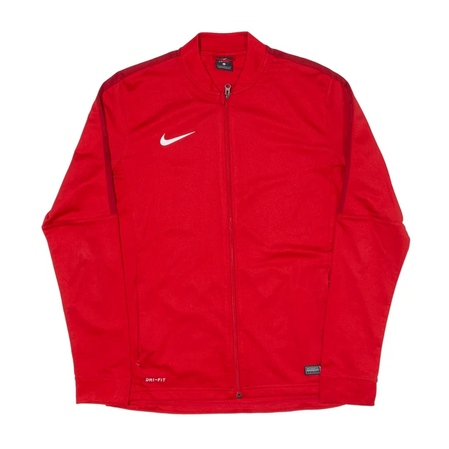 NIKE Dri-Fit Giacca da Track Rossa Uomo L
