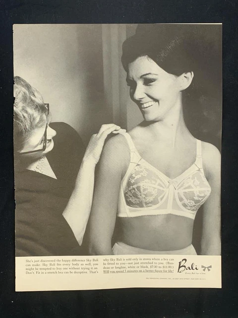 Magazine Ad* - 1965 - Bali Brassieres