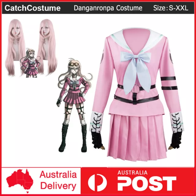 Danganronpa V3 Killing Harmony Iruma Miu Costume Cosplay ress up School Uniform