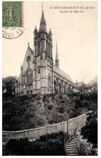 95 MONTMORENCY - eglise Saint-Martin  [REF/S009946]