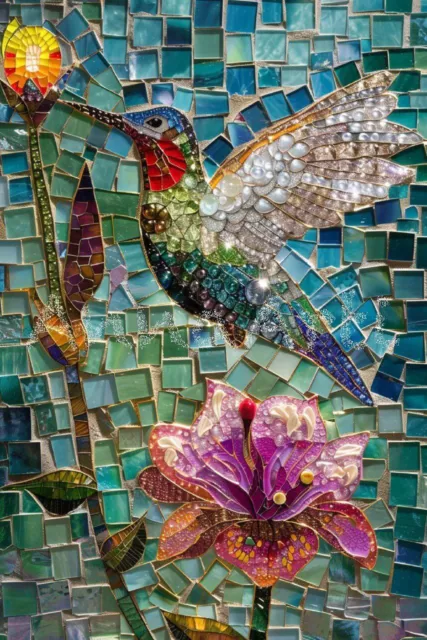 Digital Image Picture Photo Wallpaper Background Desktop Art Flower Hummingbird