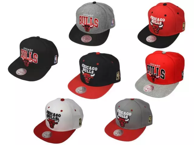 Mitchell & Ness Snapback Caps Chicago Bulls Kappe Nba Cap