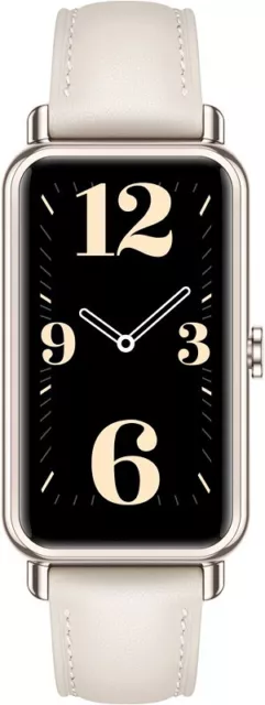 HUAWEI Watch Fit mini Smartwatch, 1,64 Zoll Display, SpO2-Erfassung,Frosty White