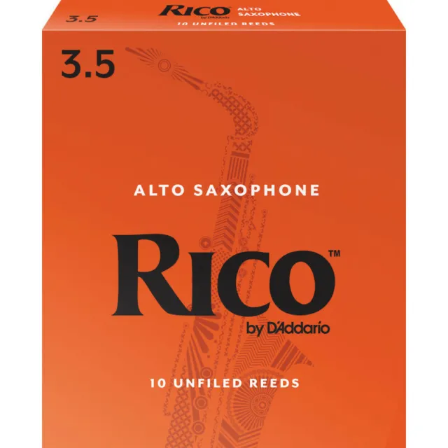 D'Addario RJA1035 - Anches saxophone alto, force 3.5, boîte de 10
