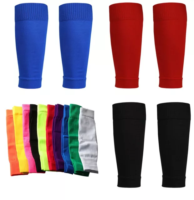 Legs Sleeves Football Mens Shin Guard Socks Holder Calf Warmer