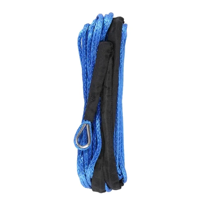 7700 libbre corda verricello elettrico corda nylon corda in fibra ad alta resistenza 6 mm x 15 M auto U1K2