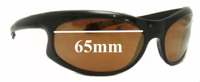 SFx Replacement Sunglass Lenses fits Bolle Vapor - 65mm Wide