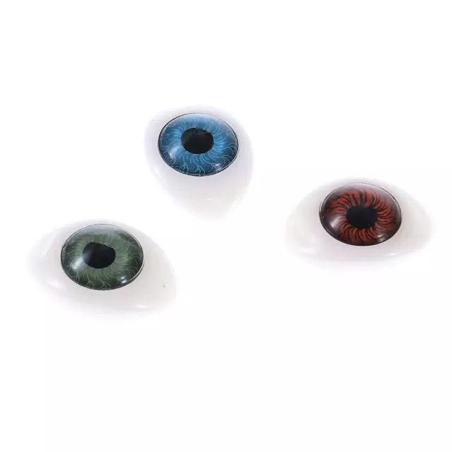 8Pcs Oval Flat Oval Flat Plastic Eyes Plastic Eyes DIY Supplies  Reborn Dolls 2