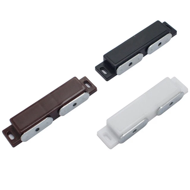 Strong ABS Plastic Magnetic Touch Lock for Wardrobe Doors Ensuring Security
