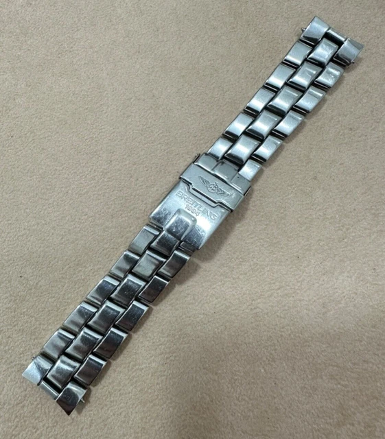 BRACCIALE PER OROLOGIO Breitling tipo Pilot acciaio per anse 18mm EUR 399 00 PicClick IT