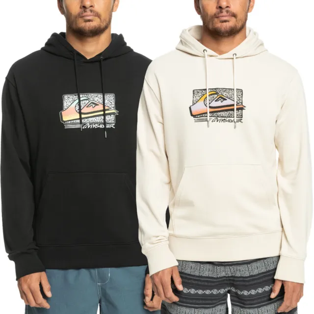 Quiksilver Herren Retro Fade Pullover Pullover Sweatshirt Hoodie