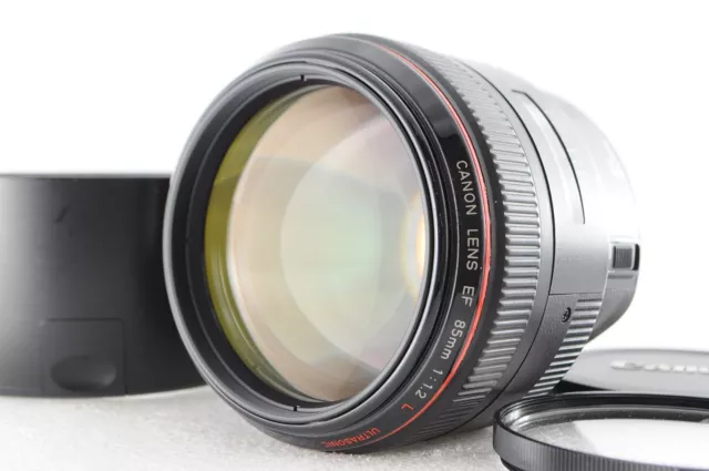 [Near Mint + w/ Hood] Canon EF 85mm F/1.2 L f1.2L USM Portrait Lens Japan #1095