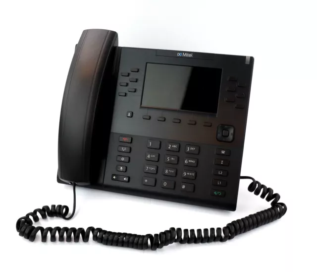 Mitel 6869i SIP VoIP Komfort Business PoE Telefon mit 4,3" LCD-Farbdisplay