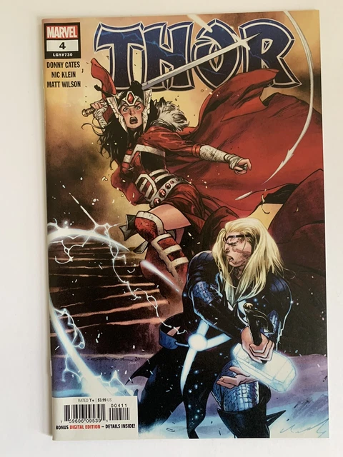 Thor #4 9.4 Nm 2020 1St Print Main Cover  Donny Cates Marvel Comics
