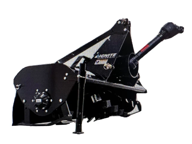 Ignite 72" Tiller Gear Driven w/ Slip Clutch for Tractor Gardens, Food Plots