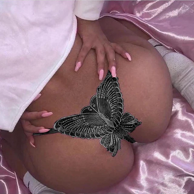 Spitzenfarbe thong Mode Höschen sexy durchsichtige feste Frauen Dessous Oberteil
