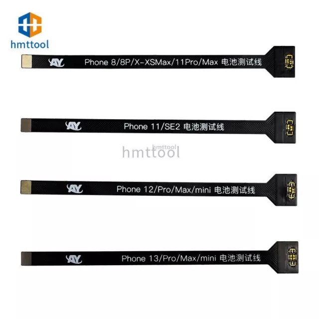 AY Battery Extension Test Flex Cable for iPhone 8 X XS XR 11 12 PRO MAX