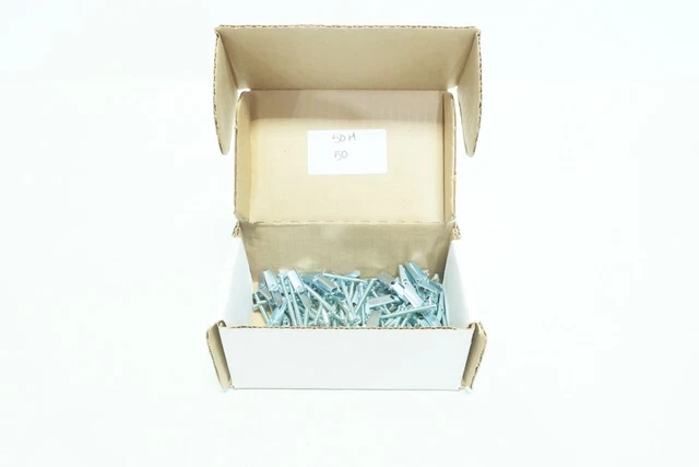 Box Of 50 Wej-it TBM1820 1/8in X 2in Mushroom Head Toggle Bolt