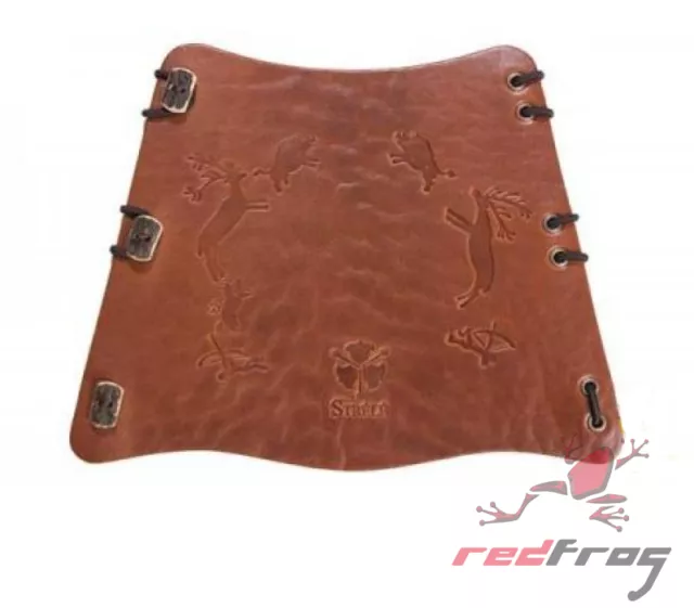 New Strele Archery WINTUU Traditional Leather Arm Guard Armguard Bracer Longbow