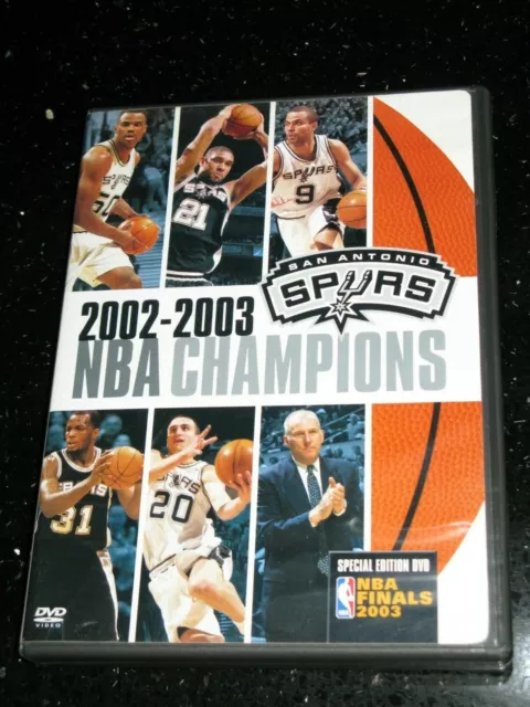 Best Buy: San Antonio Spurs: 2002-2003 NBA Champions [Special Edition]  [DVD] [2003]