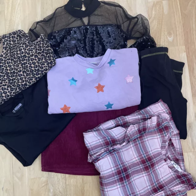 girls 7 Pieces clothes bundle Size 7-8 years