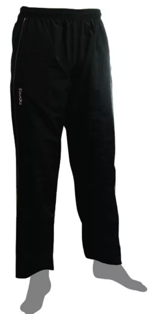 KooGa Vortex Warm Up Pants Trousers Black Junior Small Medium Large Boys Rugby