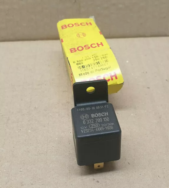 relais 12V bosch 20/30 AMPERES 0 332 209 150