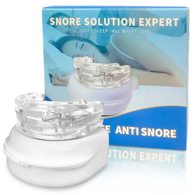 ADJUSTABLE ANTI SNORING Mouth Guard Piece Anti-Snore Sleep Apnea Teeth  Grinds.;- $13.46 - PicClick AU
