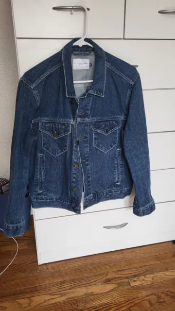 Peter Manning NYC Denim Jacket Size 2x Used